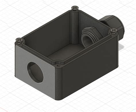 electrical box 3d print|junction box stl.